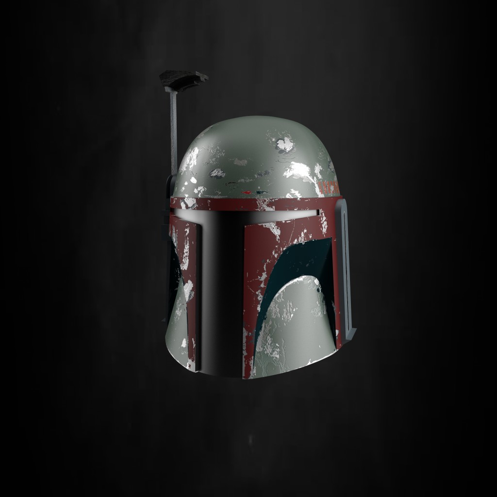 Star Wars Bounty hunter "Boba Fett" Mandalorian Helmet preview image 1